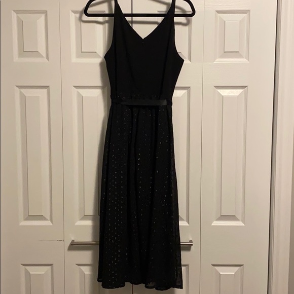 NWT gorgeous black dress with sparkling skirt - Picture 6 of 8